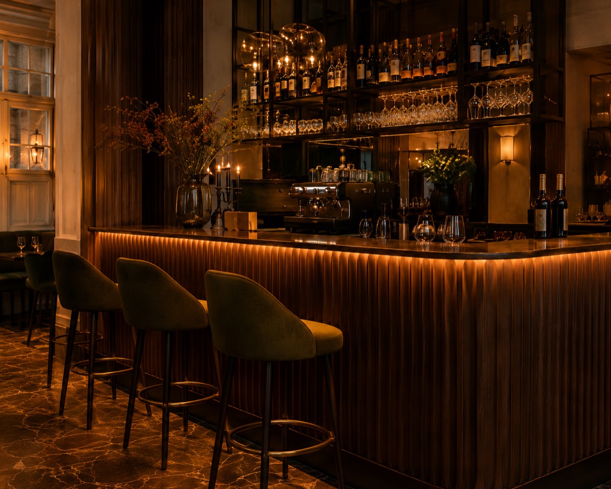 De bar van Het Amber
