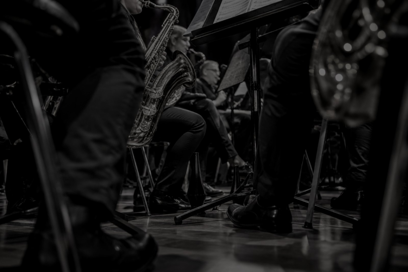 Harmonie De Volharding tijdens een concert