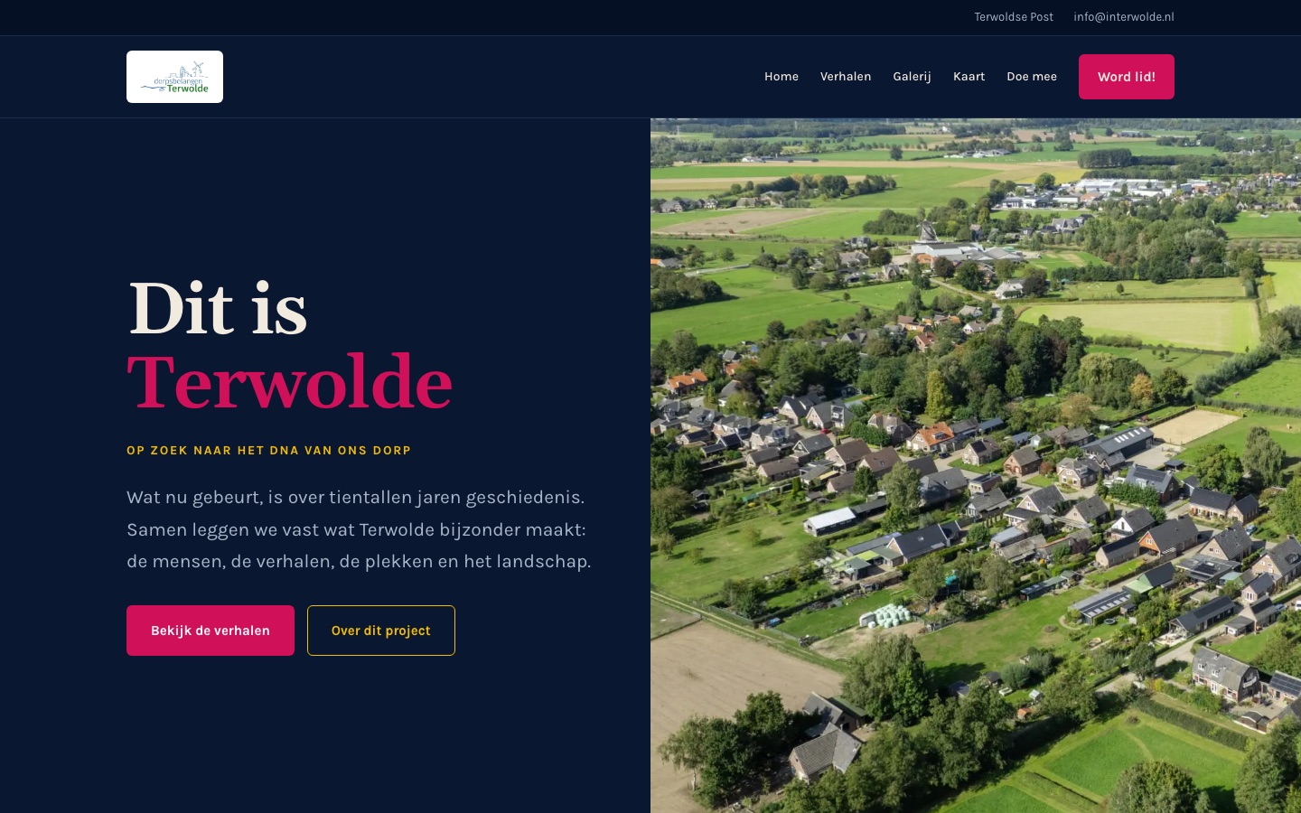 Homepage van Dit is Terwolde