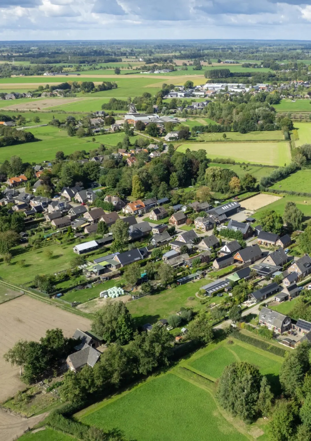 Terwolde vanuit de lucht